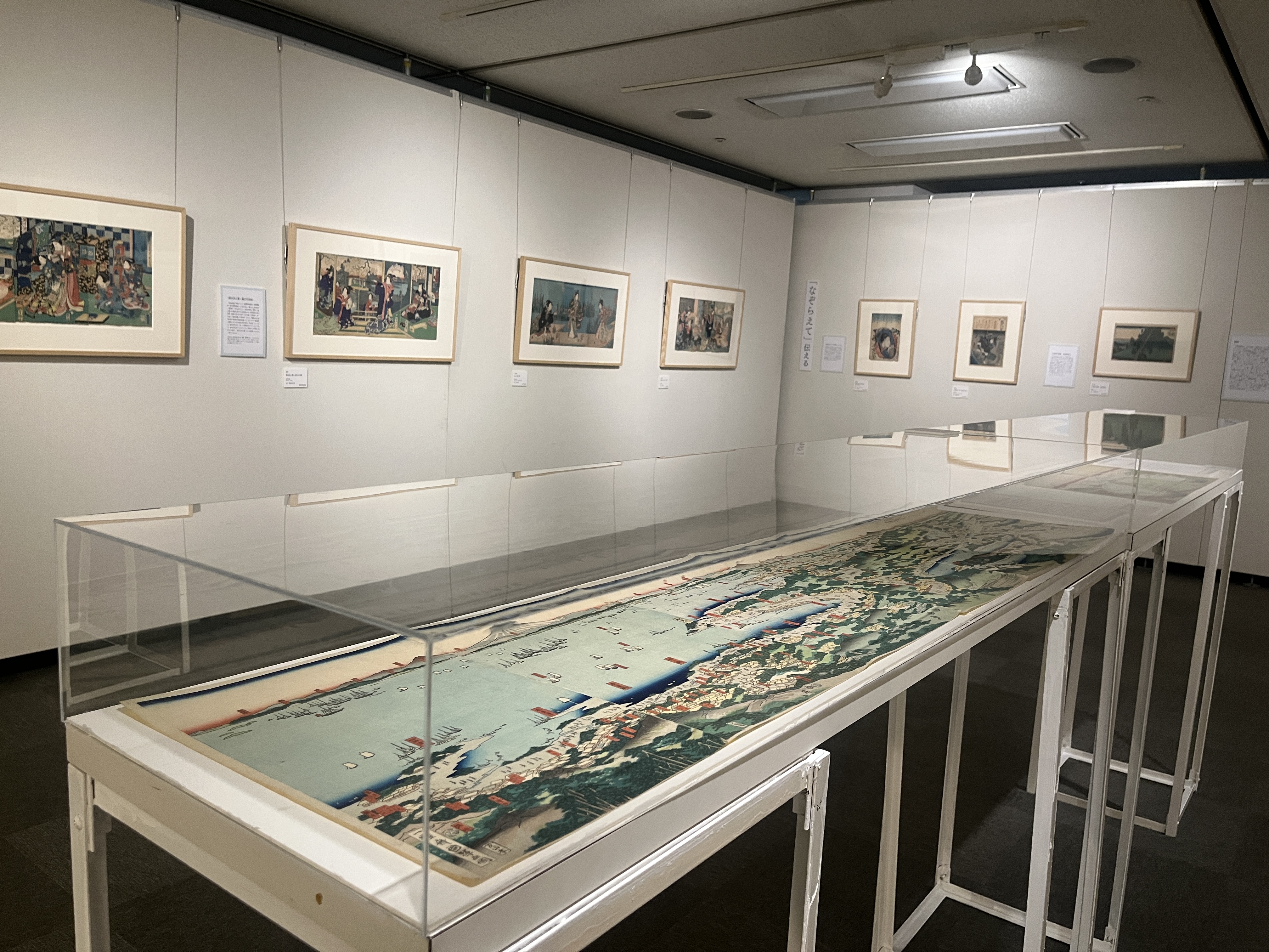 令和8年度所蔵作品展「伝える浮世絵」会場写真(2)